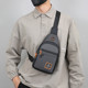 Waist bag for men and women multifunctional large capacity casual breast bag