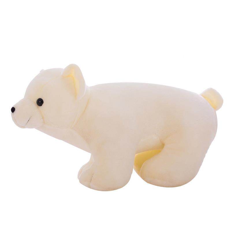 Cute simulation polar bear doll plush toy little white bear - 图3