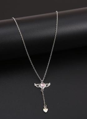 Cupid Heart Choker丘比特之心项炼女锁骨炼闺蜜礼物轻奢心形颈炼