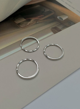 莫比乌斯环戒指925纯银