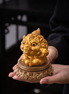 貔貅变色茶宠可养茶玩茶台摆件