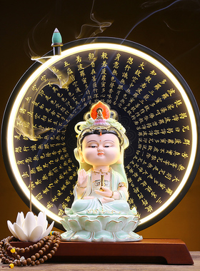 新中式灯圈倒流香白瓷禅意