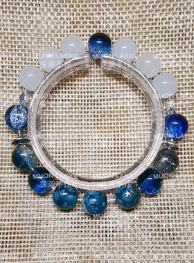 MUON LAKKE/碇真嗣-原创EVA动漫人物印象手串男女款礼物cos蓝色