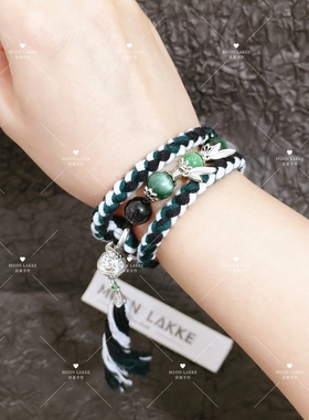 MUON LAKKE/乐正龙牙-虚拟歌手印象手链生日礼物送男友女友棉绳