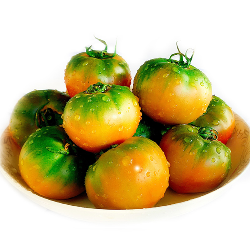 青鸾脆草莓番茄种子京采8号丹东铁皮绿腚大西红柿子种籽春季种孑 - 图3