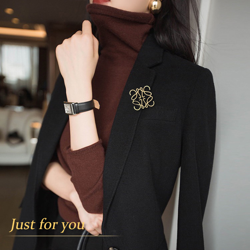 高档女奢华百搭大气西装大衣男胸针 安蒂菲胸针