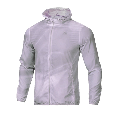 Мужской спортивный тонкий плащ с капюшоном, дышащая трендовая куртка для отдыха, одежда для защиты от солнца