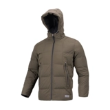 Дорожный короткий удерживающий тепло пуховик, трендовая куртка для отдыха с молнией с пухом