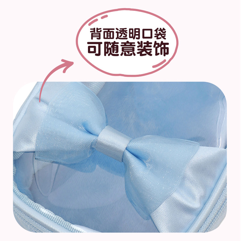 WEGO缎面蝴蝶结娃包娃娃防尘收纳包谷子二次元痛文化日常可爱女包,淘宝优惠券,粉丝福利购,淘宝优惠卷