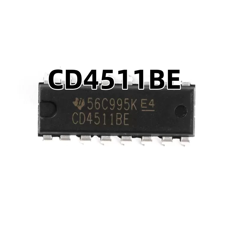 CD4511BE DIP-16 4000系列CMOS逻辑器件原装正品 直插 芯片 - 图0