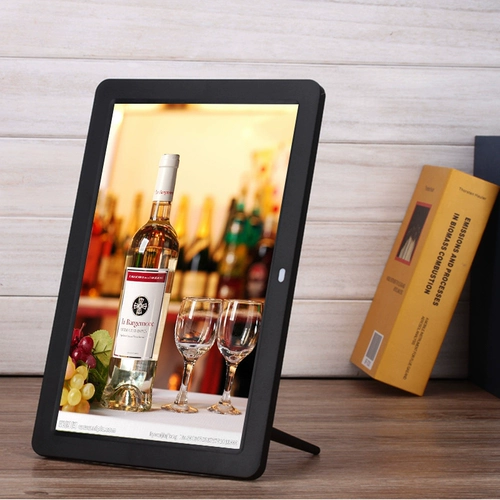 Цифровая электронная фоторамка, постер, литиевые батарейки, 12 дюймов