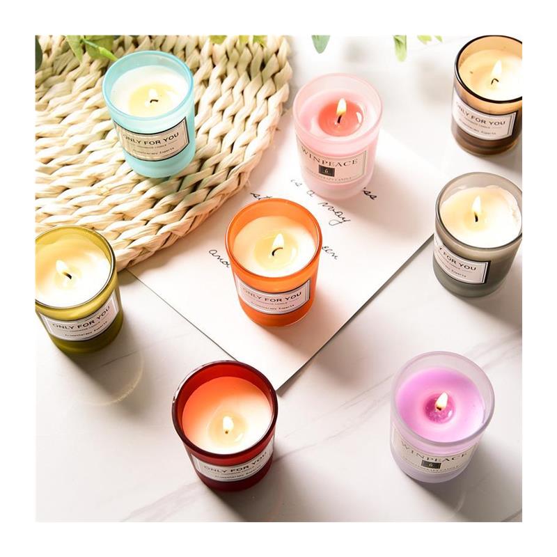 non-smoking, scented glass candles candle smokeless 香薰蜡烛 - 图3