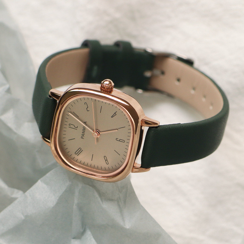 女ins风女款小众设计简约气质手表 番米拉国产腕表