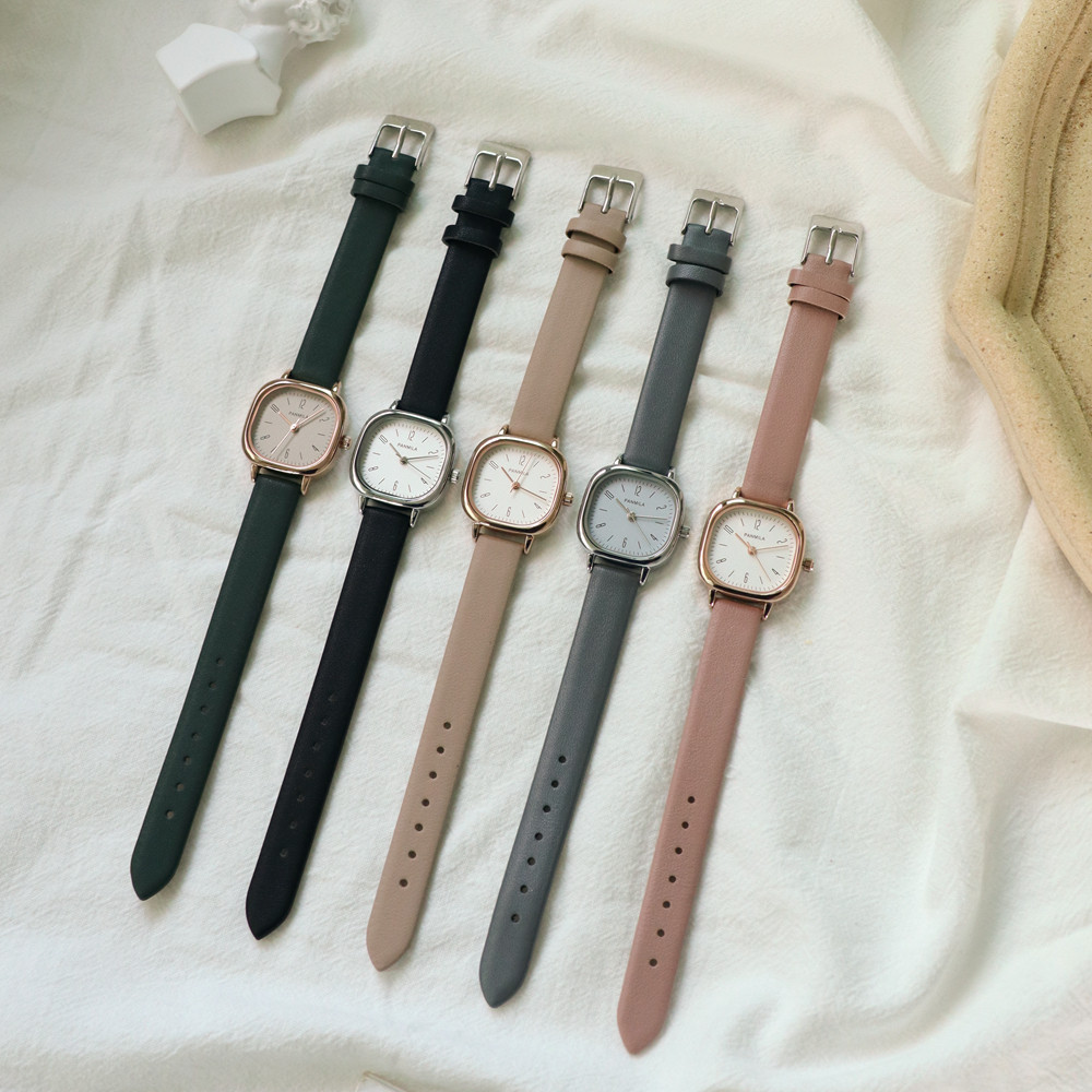 女ins风女款小众设计简约气质手表 番米拉国产腕表