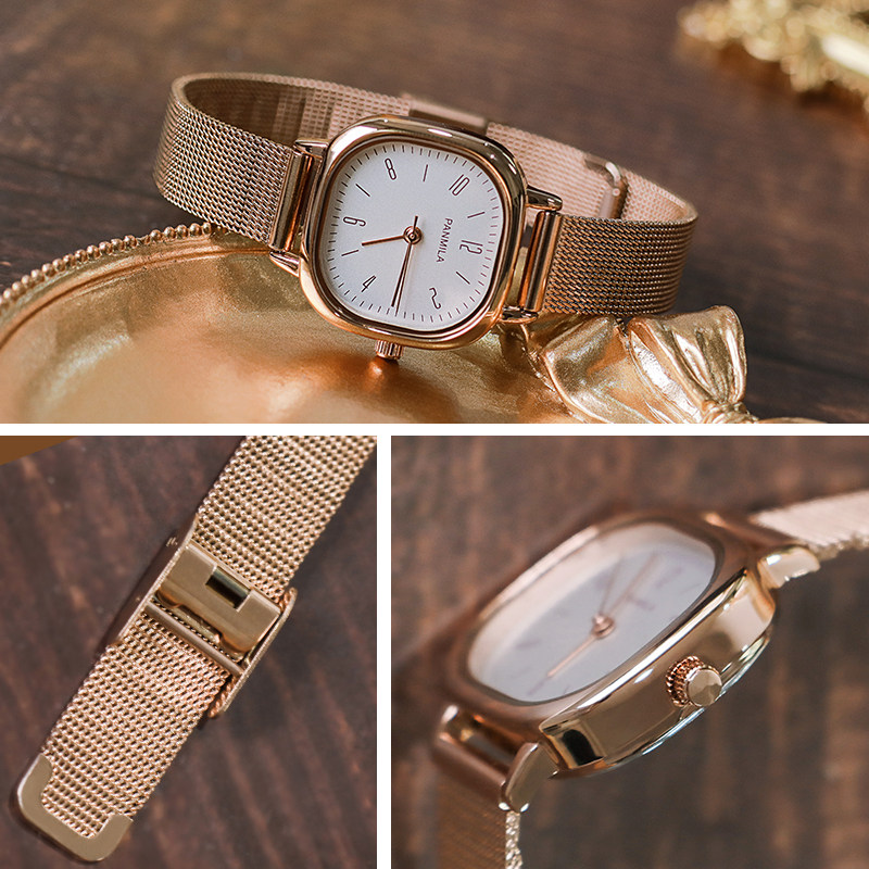 小众轻奢女士女款名牌正品简约手表 番米拉国产腕表