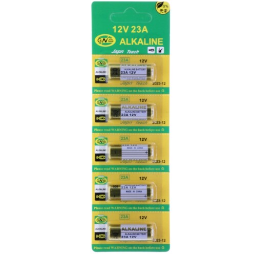 23A 12V电池23a12v 门铃27A 12V电动车库卷帘门遥控器小号27a12v - 图3