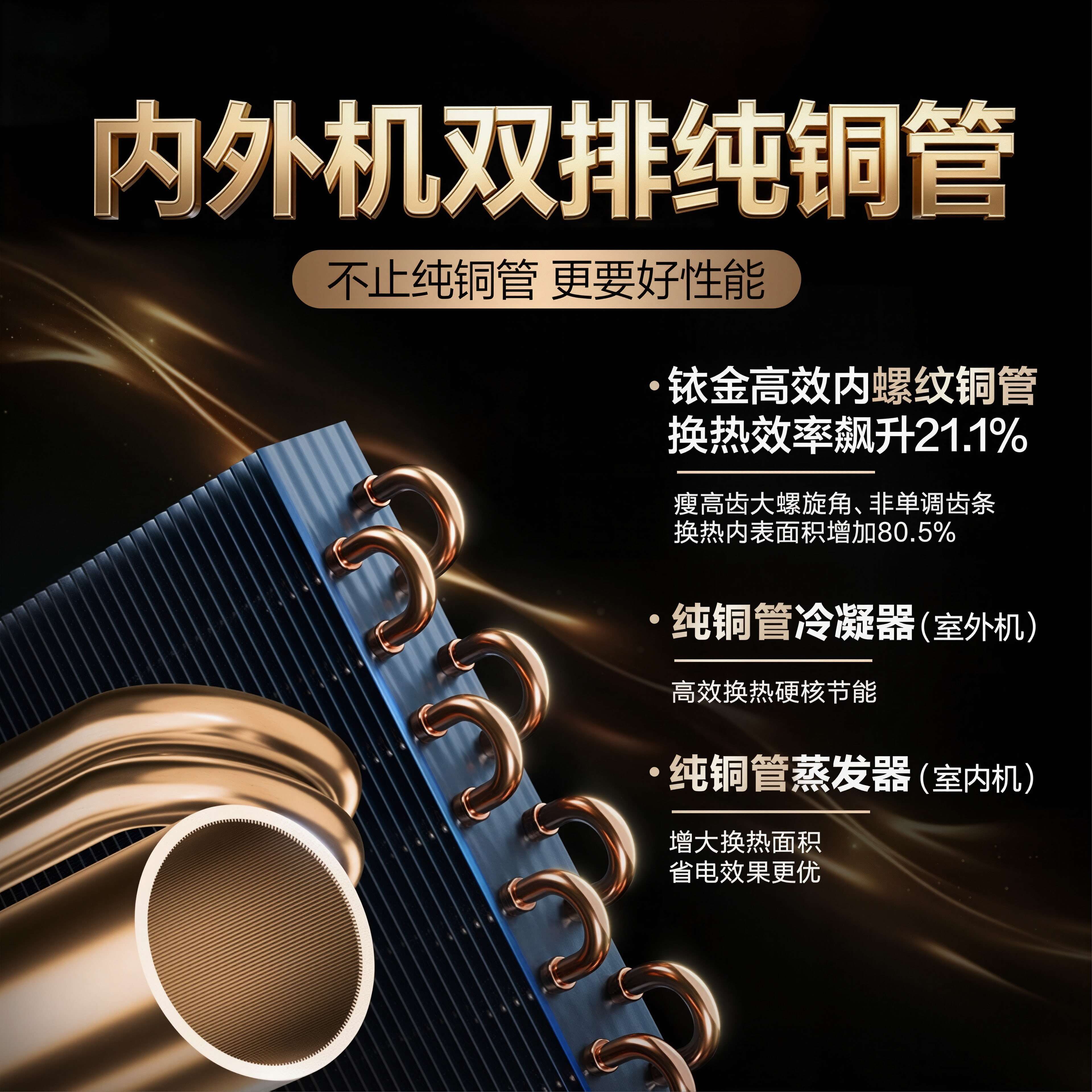[雷神者]海尔空调净省电大挂机家用3匹2匹新一级能效变频冷暖KEA