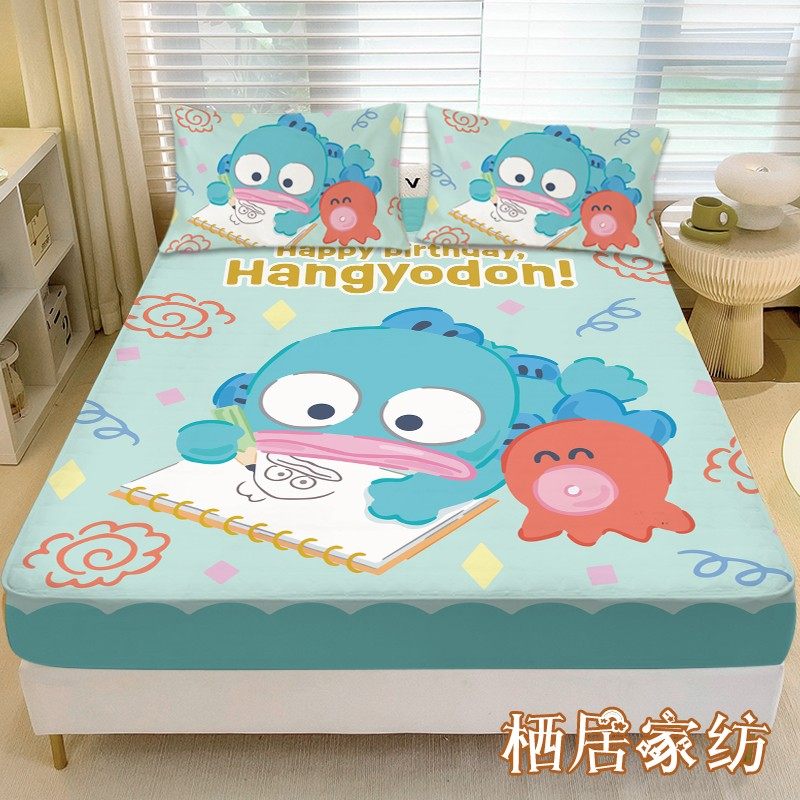 小丑鱼卡通动漫汉顿床笠150x200m全包防滑涤纶四季款床垫保护套罩,淘宝优惠券,粉丝福利购,淘宝优惠卷