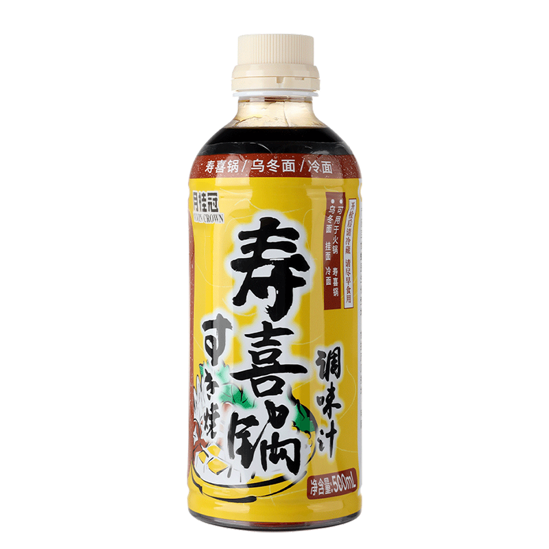 月桂冠寿喜烧酱汁500ml日式寿喜锅料汁底料肥牛锅盖饭汁寿喜烧汁