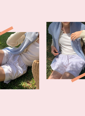 夏季女装服装店海报ins清新草地韩风穿搭装饰画摄影基地拍照背景