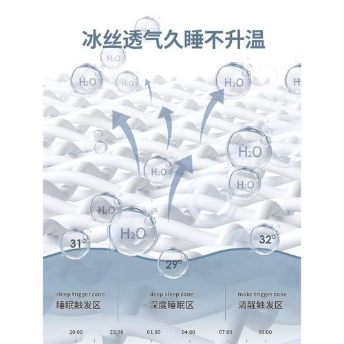Охлаждающий детский коврик для детского сада для сна, летняя детская дышащая кроватка