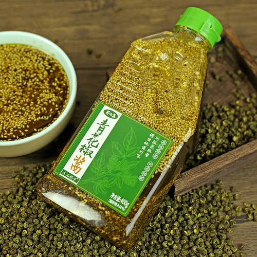 正宗青花椒酱花椒油新鲜藤椒酱麻椒酱商用调味料四川特产特麻特香