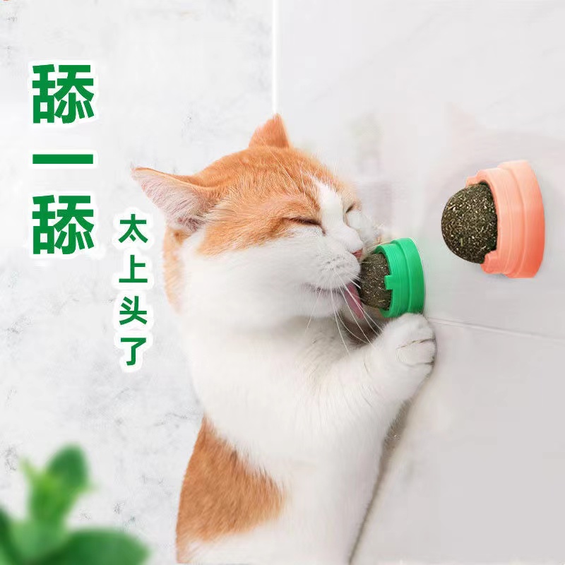 猫薄荷球猫玩具逗猫棒自嗨解闷磨牙棒逗猫神器棒棒糖耐咬猫咪玩具 - 图0