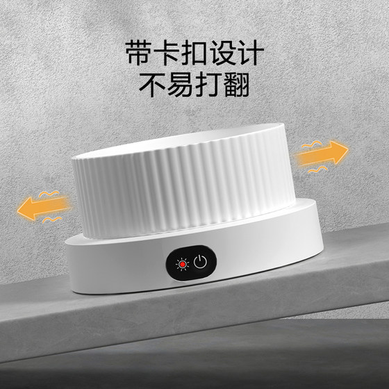Constant temperature cat water dispenser, yogurt machine, cat drinking water, constant temperature pet heating water bowl, ceramic cat bowl with adjustable temperature