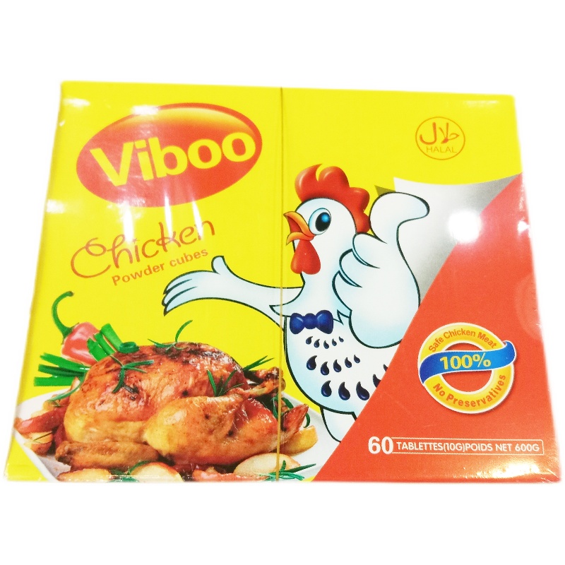 HALAL CHICKEN POWDER清真鸡精块 VIBOO鸡肉味调味料调料炒菜600g-图3