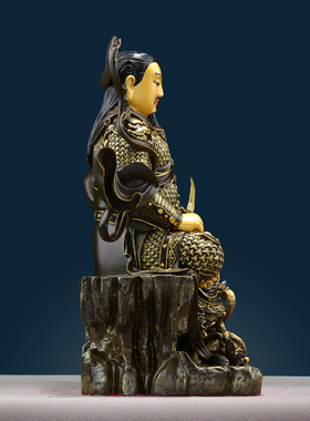纯黄铜玄天上帝玄武祖师真武大帝