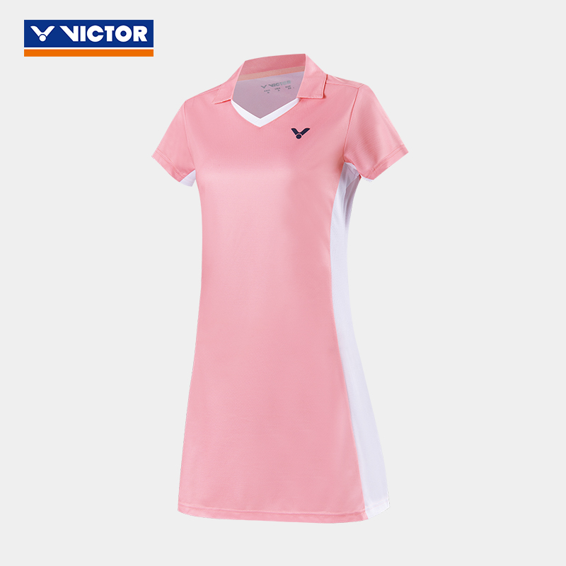 victor胜利羽毛球服运动连衣裙 威克多防走光自带安全裤KT-31301