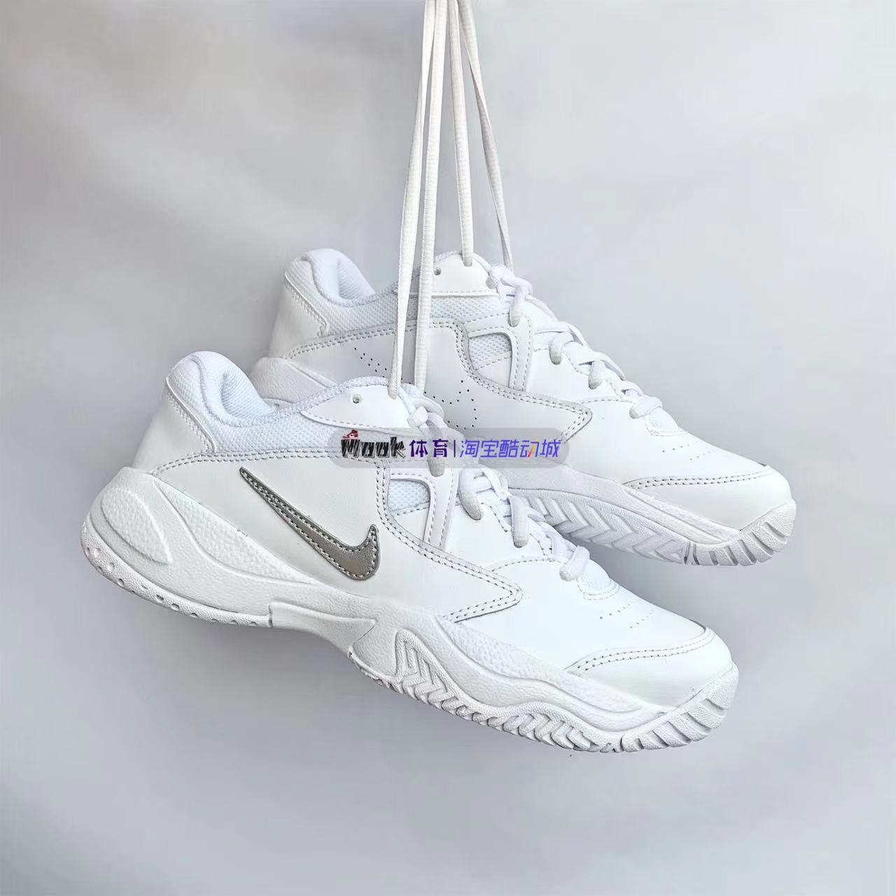 Nike/耐克Court Lite 2 女子经典复古老爹鞋运动网球鞋AR8838-101 - 图1