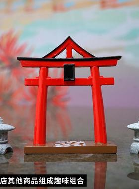 石灯笼仿真日式景观摆件园艺花卉盆景造景京都枯山水装饰鱼缸摆设