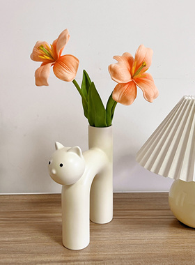 高颜值陶瓷摆件简约可爱装饰