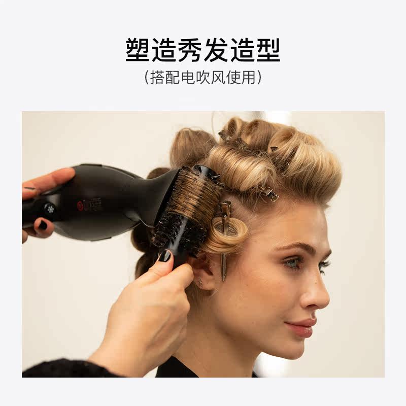 ghd天然猪鬃毛梳子 卷发内扣神器梳圆筒卷梳造型滚梳子吹头发梳子,淘宝优惠券,粉丝福利购,淘宝优惠卷