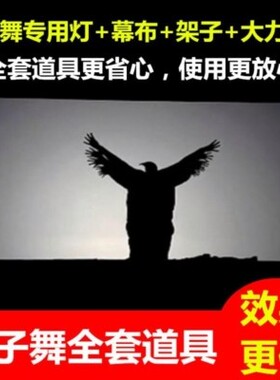 影子戏道具影子舞幕布手影道具皮影戏幕布投影布拍照布灯架皮影灯