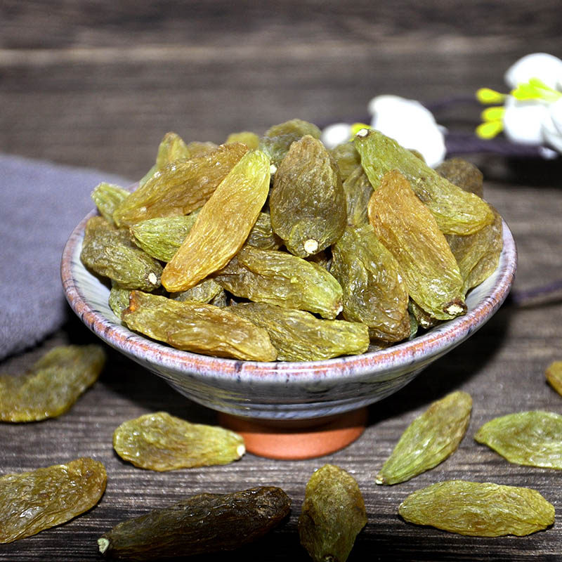安萁绿香妃大颗精选吐鲁番葡萄干 安萁食品葡萄干