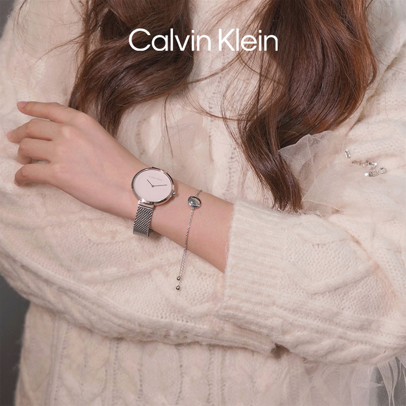 【节日礼物】CalvinKlein官方正品CK送女友手表手链女士礼盒装