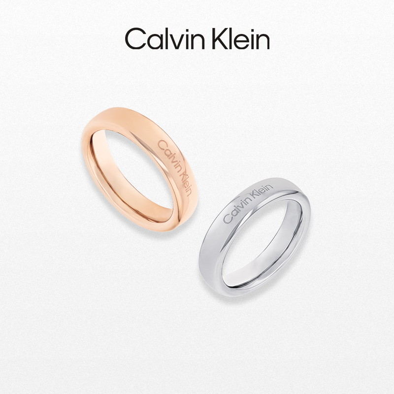 【618】CalvinKlein官方正品CK永恒圆满爱至简情侣款对戒 - 图2