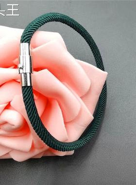 单层情侣手链红色米兰线