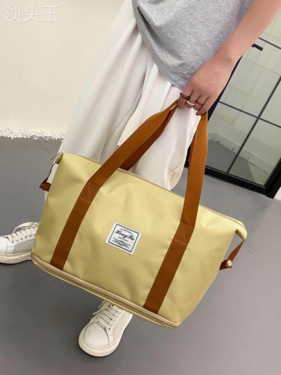 女大容量短途手提待产收纳袋旅行包 粤仙味待产包