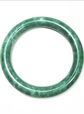 玉石A货 深浅圆条贵州翠女款玉手镯 贵州玉手饰 饰品定制