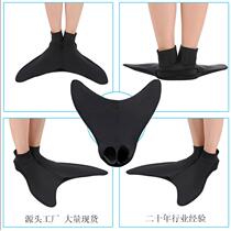 Mermaid Conjoined Foot Webbed Children Swimming Frog Shoes Whale Tail Single Foot Webbing Swimming Training Footed Webbing Factory Direct