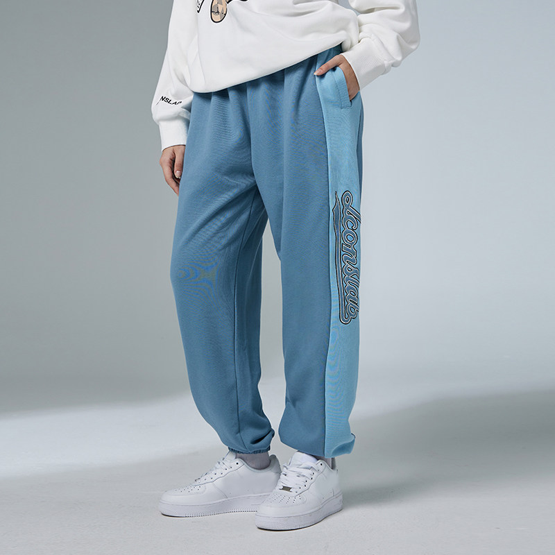 iconslab联名ssur plus字母卫裤 iconslab休闲裤