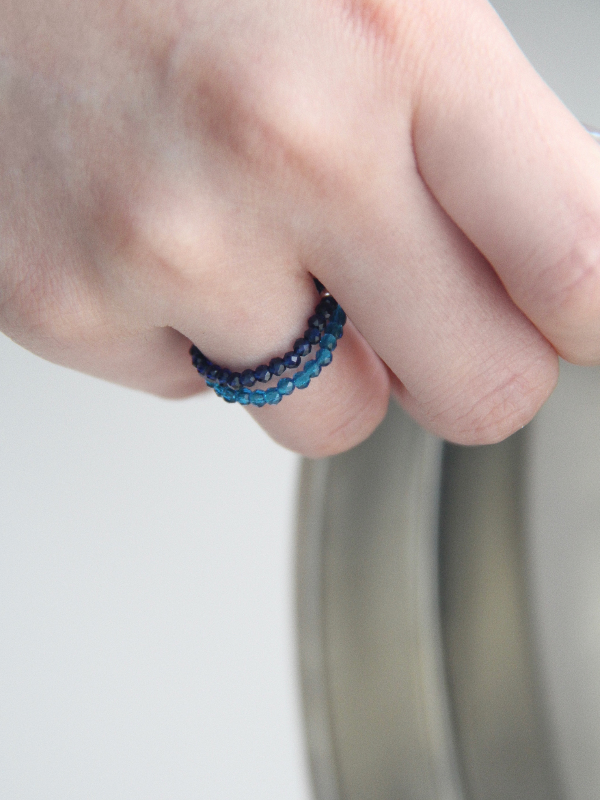 【预售】CCNMADE｜Crystal DongGool Ring水晶戒指 原石纯银配饰 - 图2