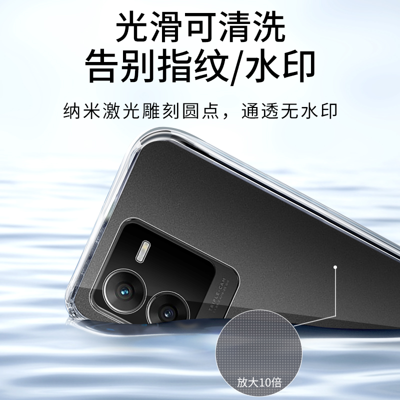 适用于vivos15手机壳vivo s15pro保护套s15新款vivis全包防摔vovos15e透明外壳 - 图2