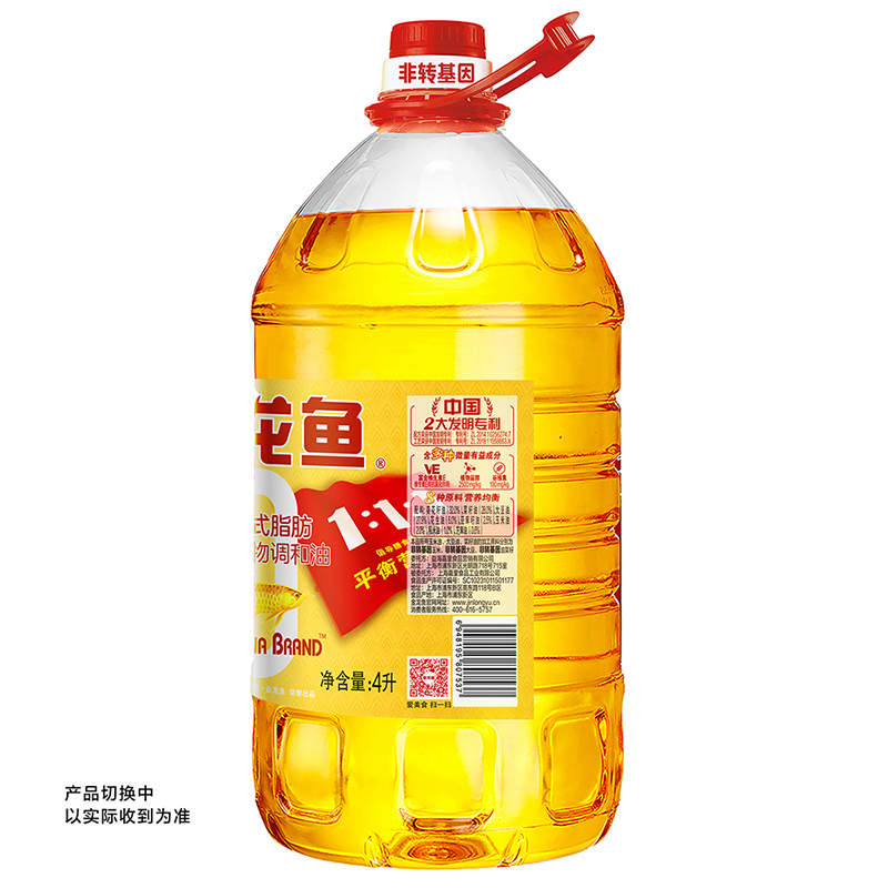 金龙鱼黄金比例调和油非转基因4L植物油食用油炒菜调味油健康粮油-图3