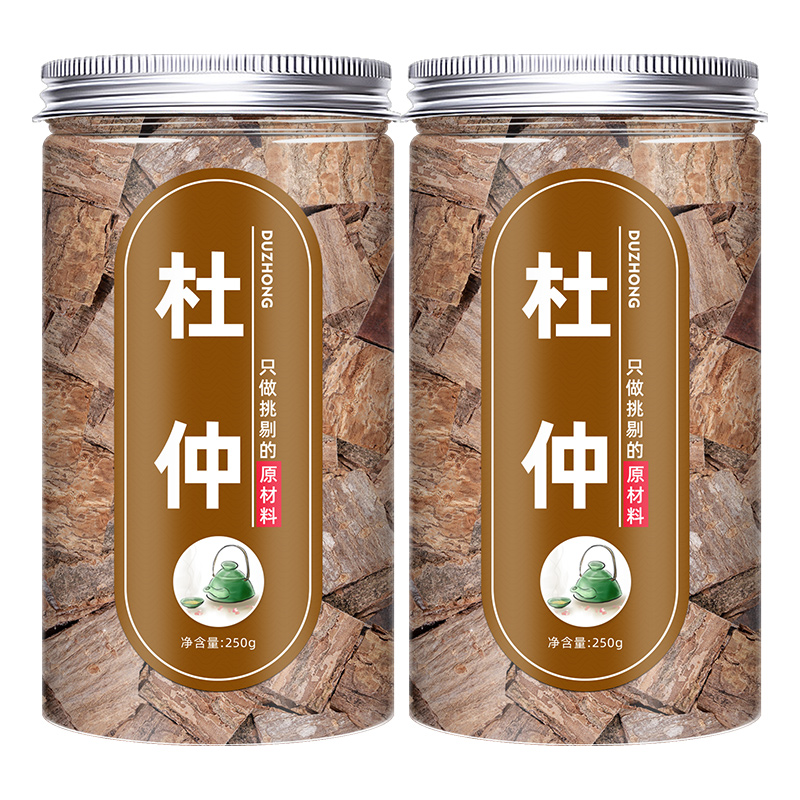 杜仲药材煲汤500g正品干中药杜肿杜仲皮树皮泡茶中药材茶野生特级-图0