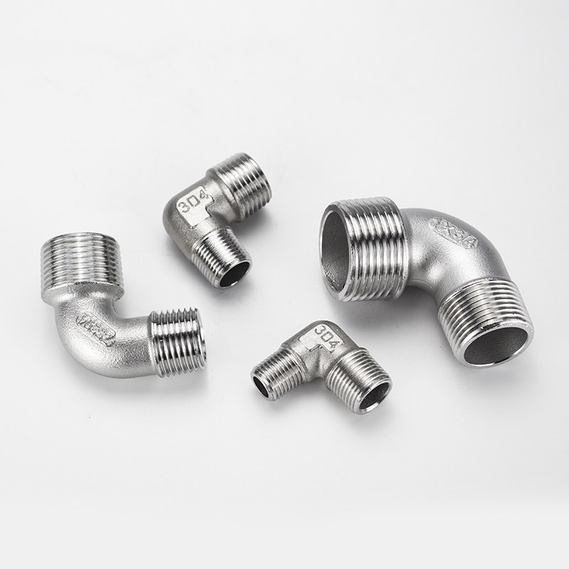 304不锈钢双外丝异径弯头外丝螺纹异径弯头直角90度双头外牙接头,淘宝优惠券,粉丝福利购,淘宝优惠卷