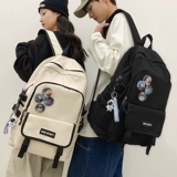 Ранец, рюкзак, вместительная и большая сумка через плечо, подходит для студента, для средней школы